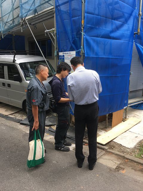 外構打ち合わせ