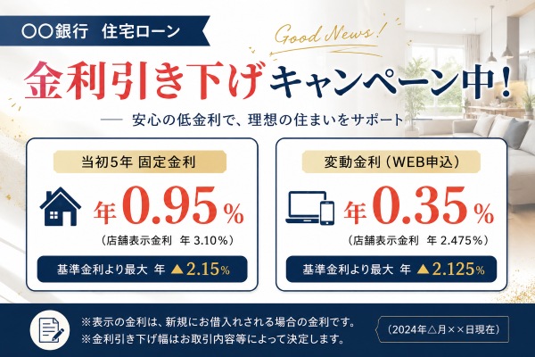 住宅ローン金利の解説